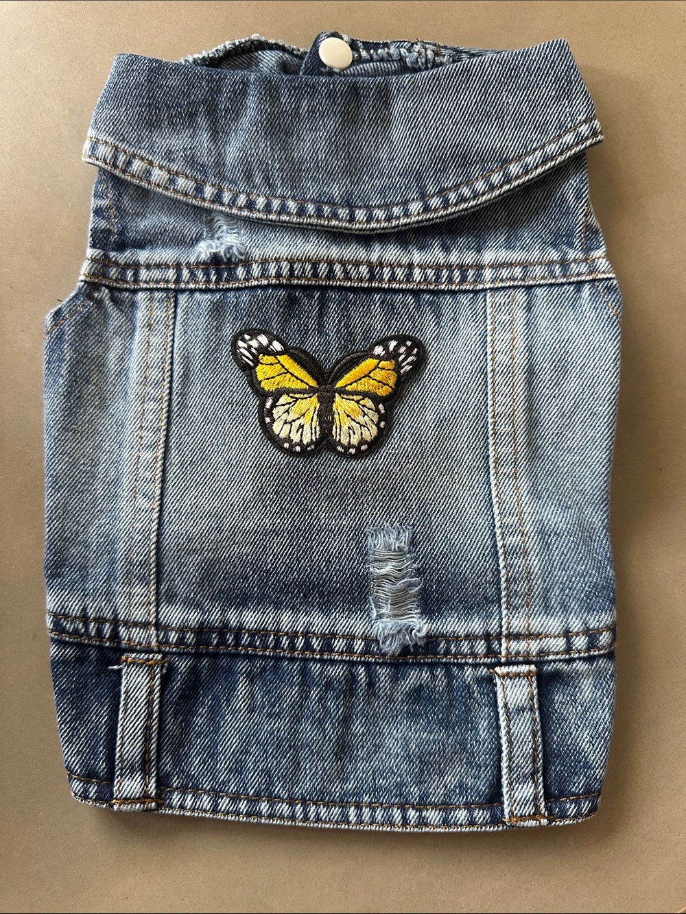 Denim Jacket for Dogs - Picture 3 of 4
